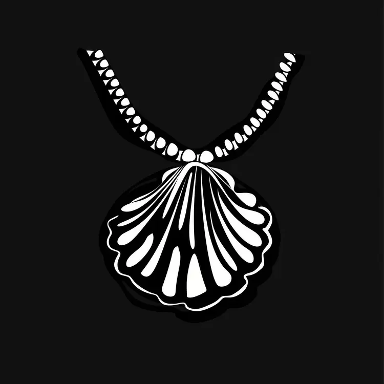 beaded dangle necklace jewelry bone