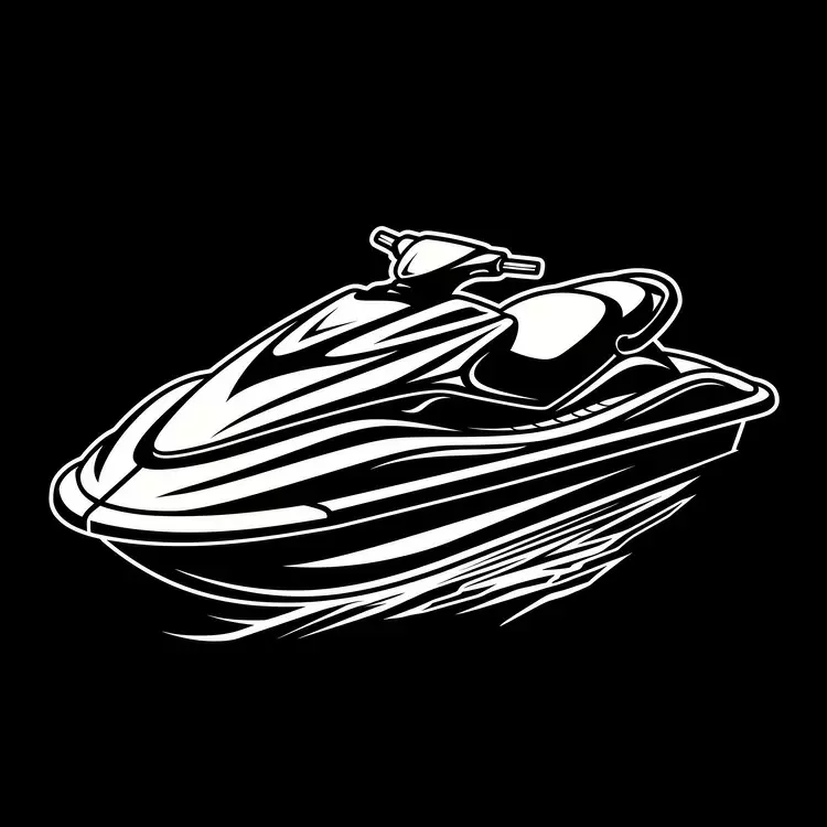 Personal watercraft summer theme Jetski Water sports equipment