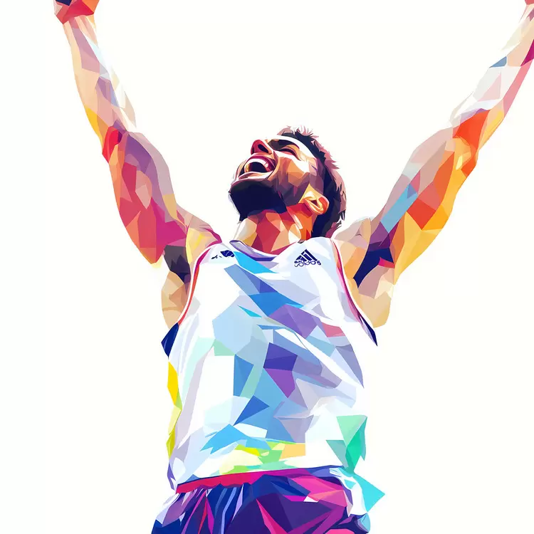 High jump athlete winner olympic Athletic
