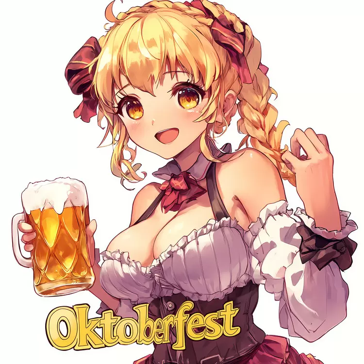 Bavarian culture Costume party German festival Women in traditional clothing