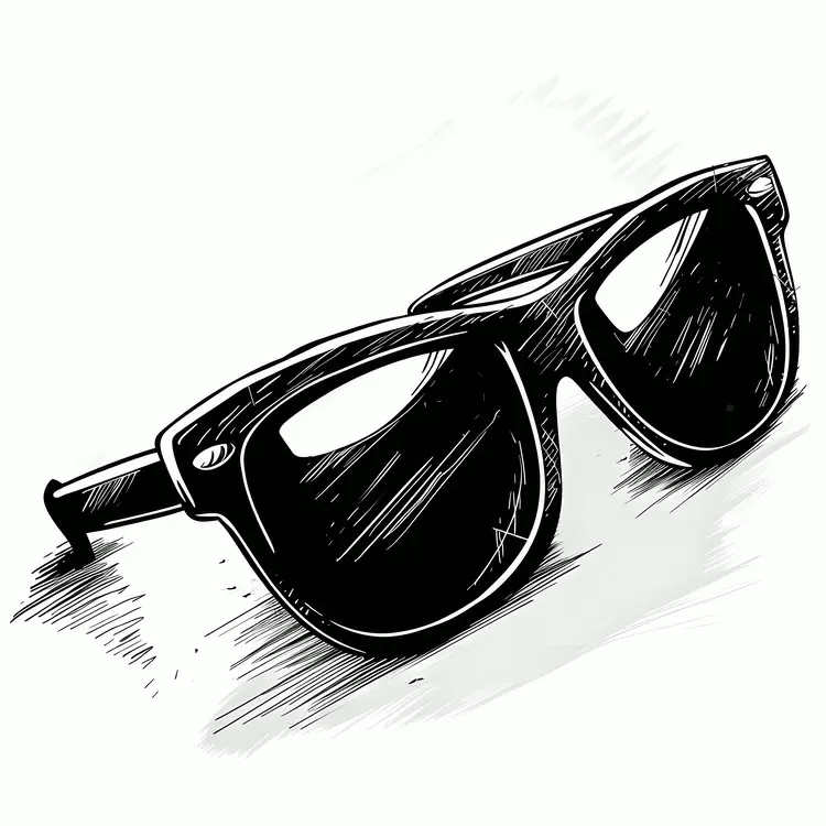 Iconic summer theme Black and white Cool