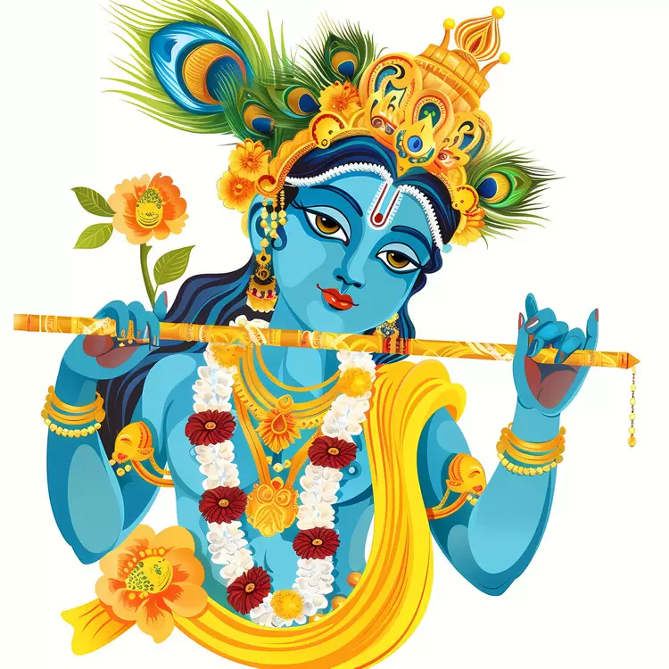 Hindu deity Hindu mythology Lord of the Universe Blue Krishna Janmashtami