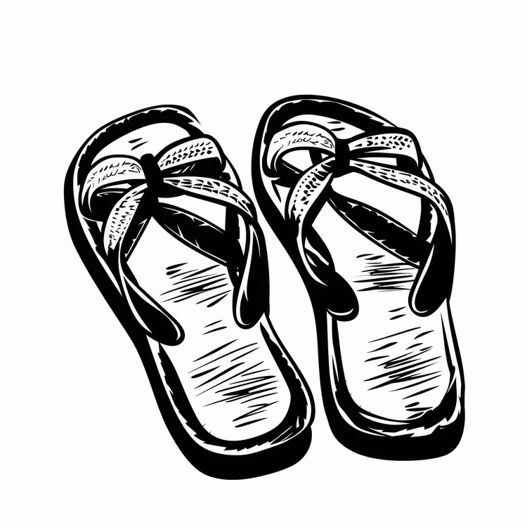 Poolside footwear Casual sandals House slippers Flip flops Summer shoes