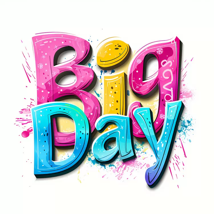 Colors Background Word Art Paints