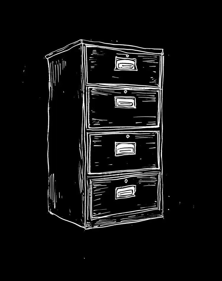 File organization Office summer theme Black Desk