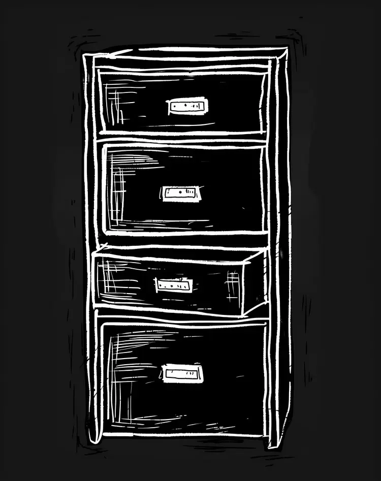 storage furniture filing cabinet summer theme wooden drawers