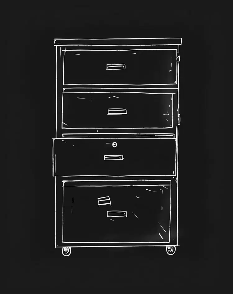 Modern Black and white summer theme Closet Functional