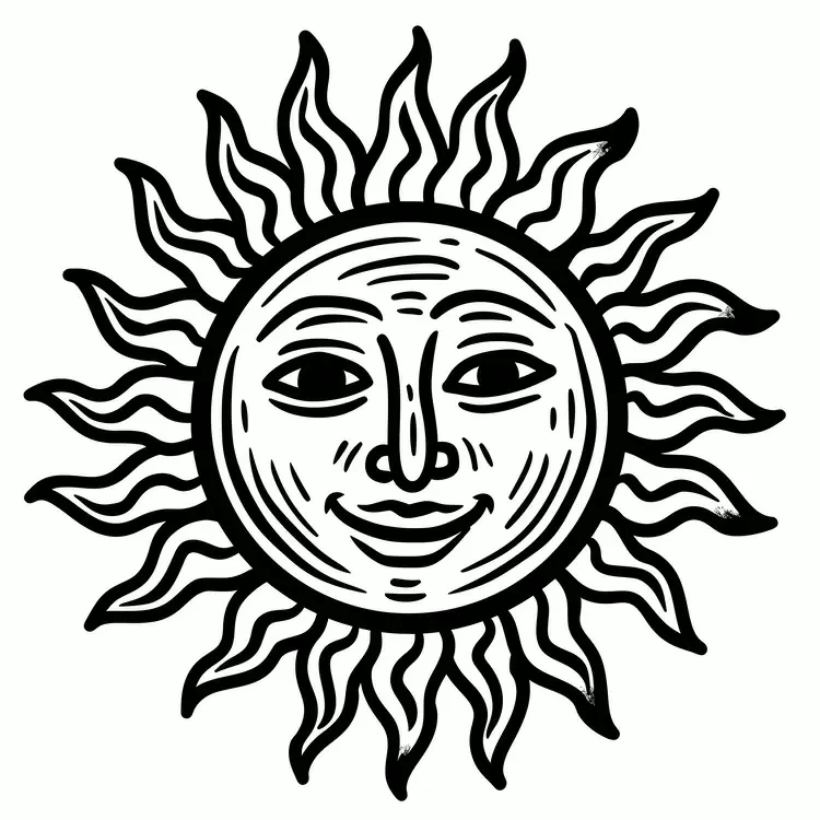 energy old-fashioned summer smiley heat
