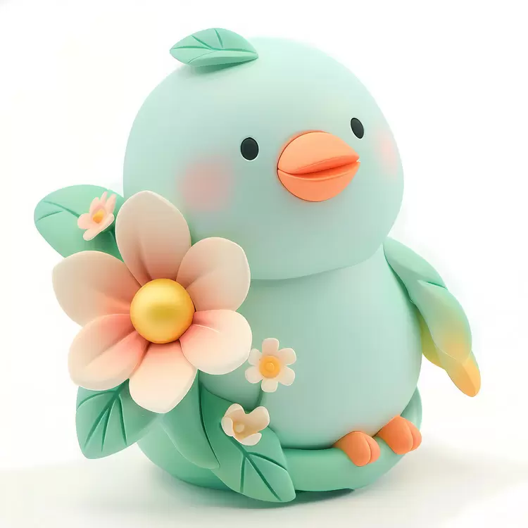 flower bird