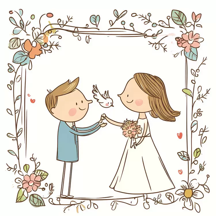 wedding frame
