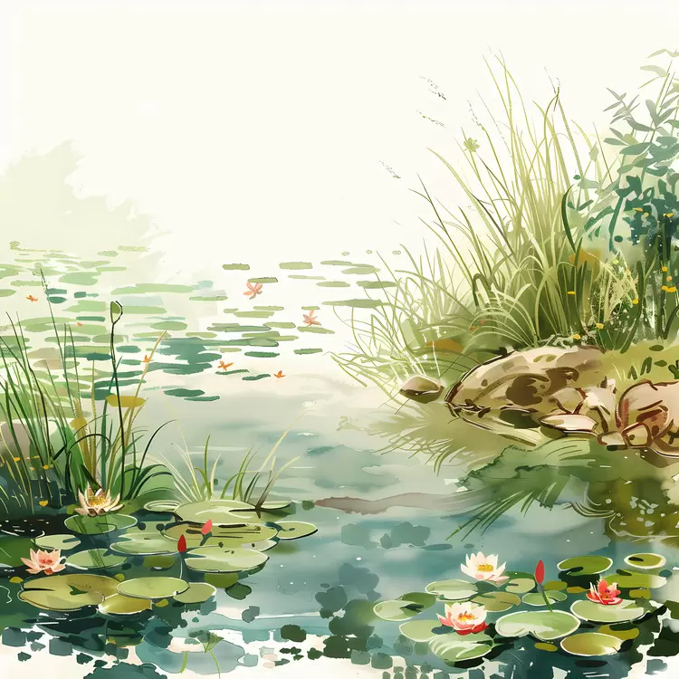 summer pond