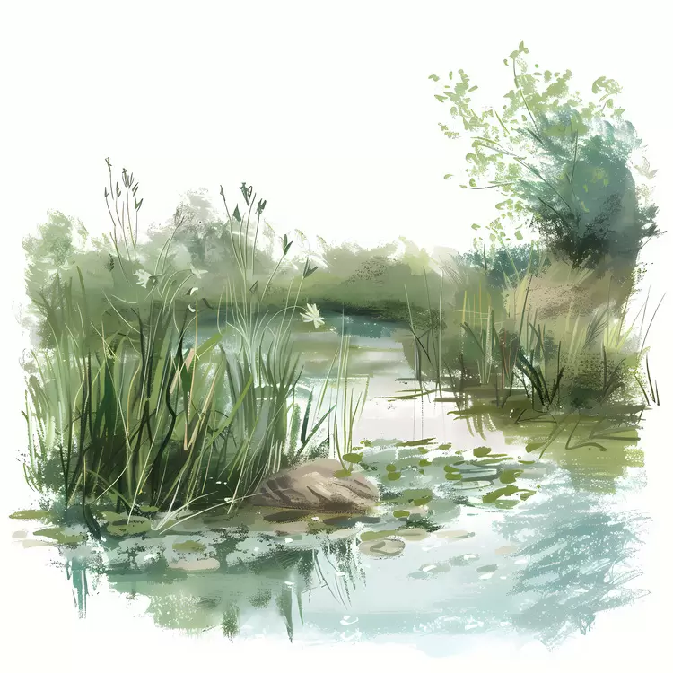 summer pond