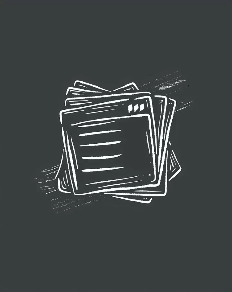 document page whiteboard sheet