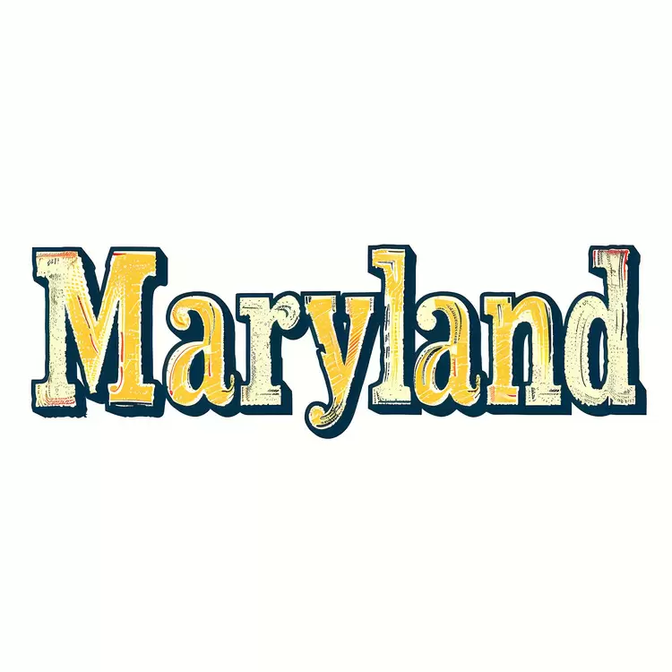 Blue Maryland Grainy Detail