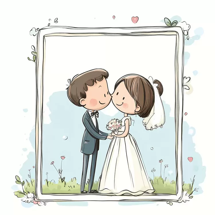 wedding frame