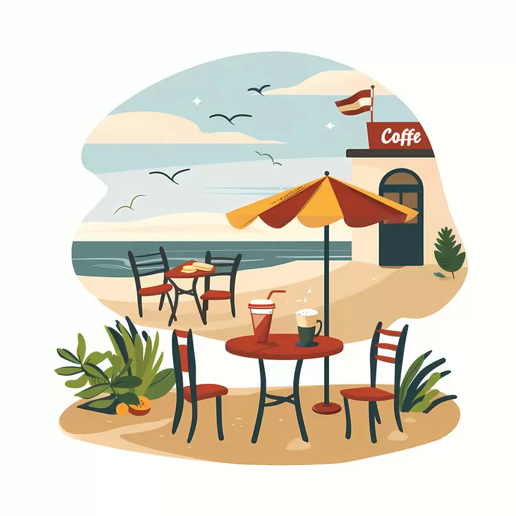 cafe beach