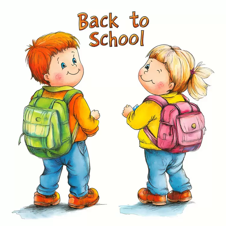 educational learning young girl and boy youth childhood memory