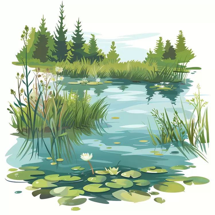 summer pond