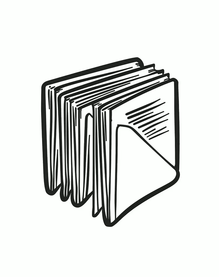 office document paperwork file summer theme
