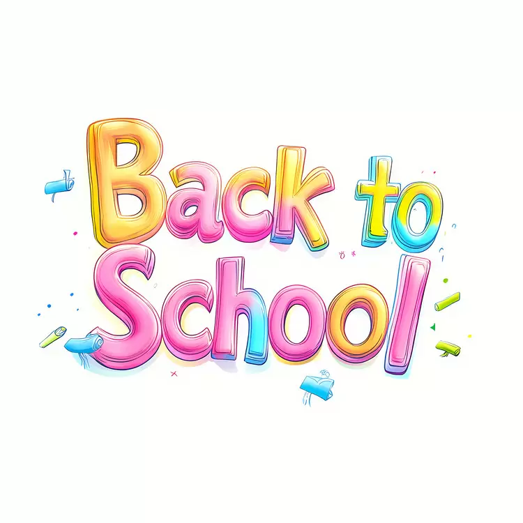 children's education school supplies back to school learning