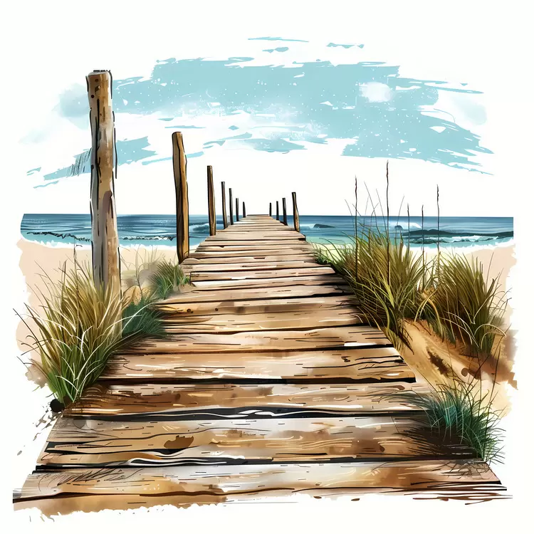 boardwalk beach
