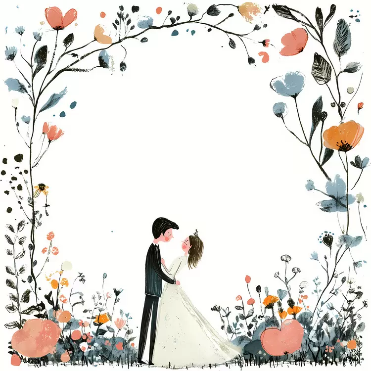 wedding frame