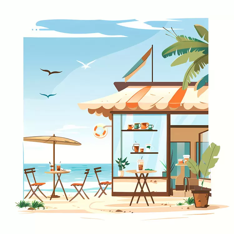 cafe beach