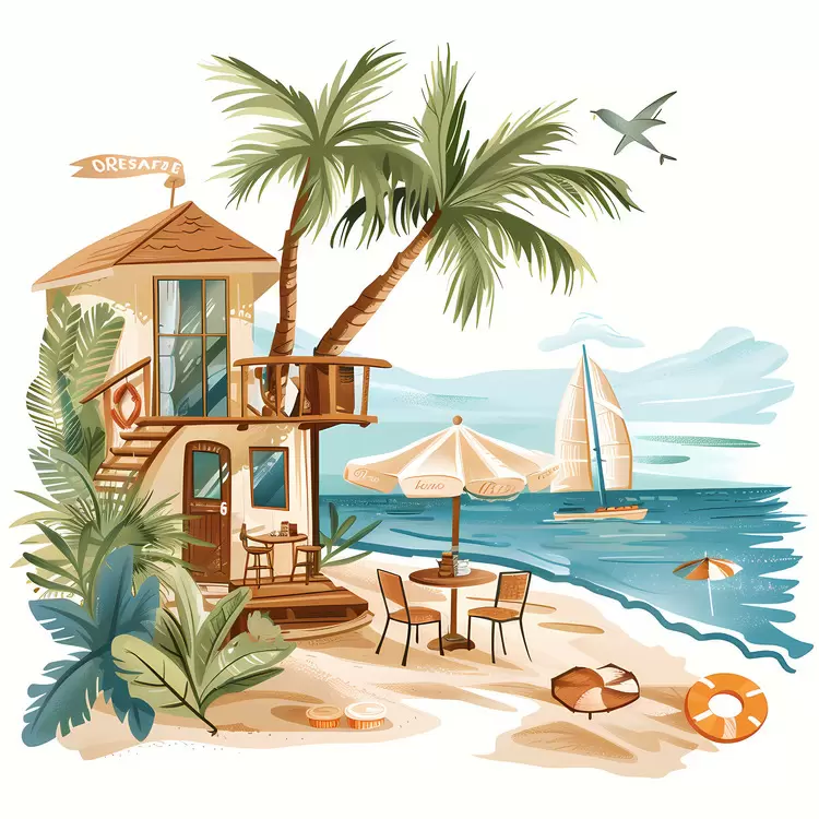 cafe beach