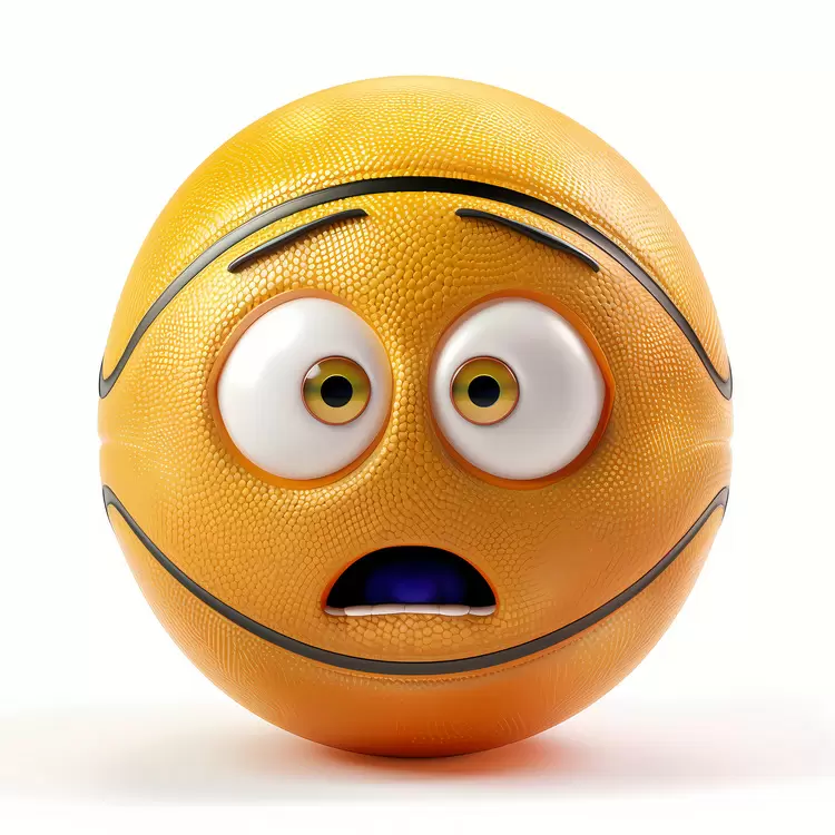 cartoon ball face