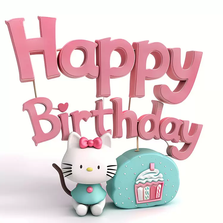 hellokitty Happy Birthday