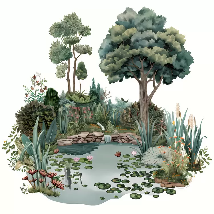 summer pond