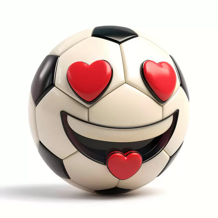 cartoon ball face