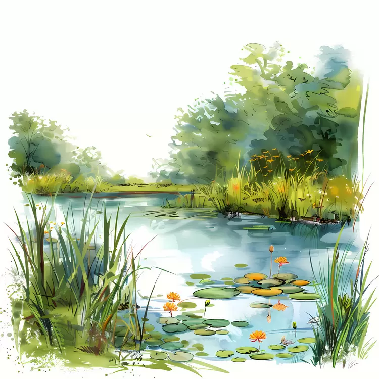 summer pond