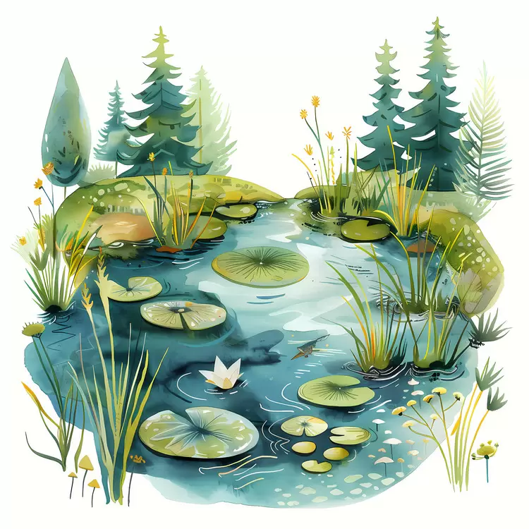 summer pond