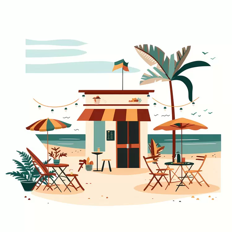 cafe beach