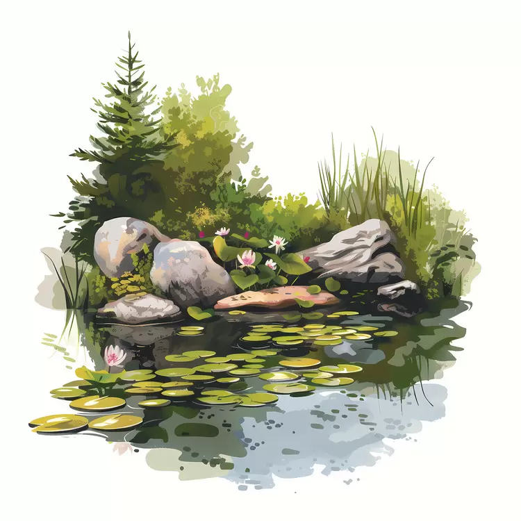 summer pond