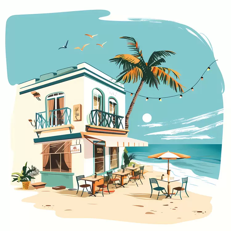 cafe beach