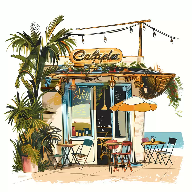 cafe beach