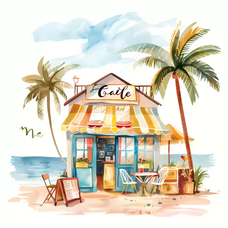 cafe beach