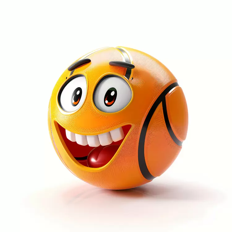 cartoon ball face