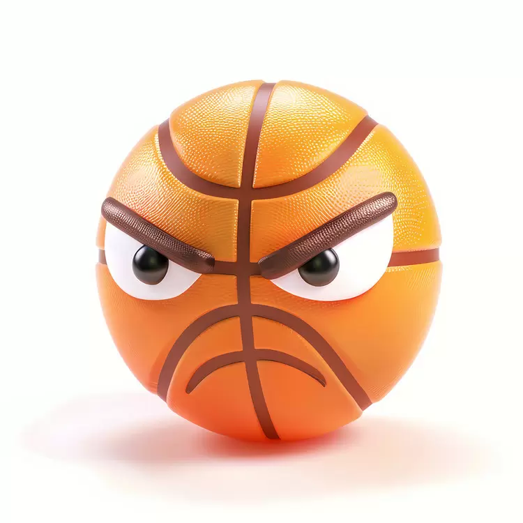 cartoon ball face