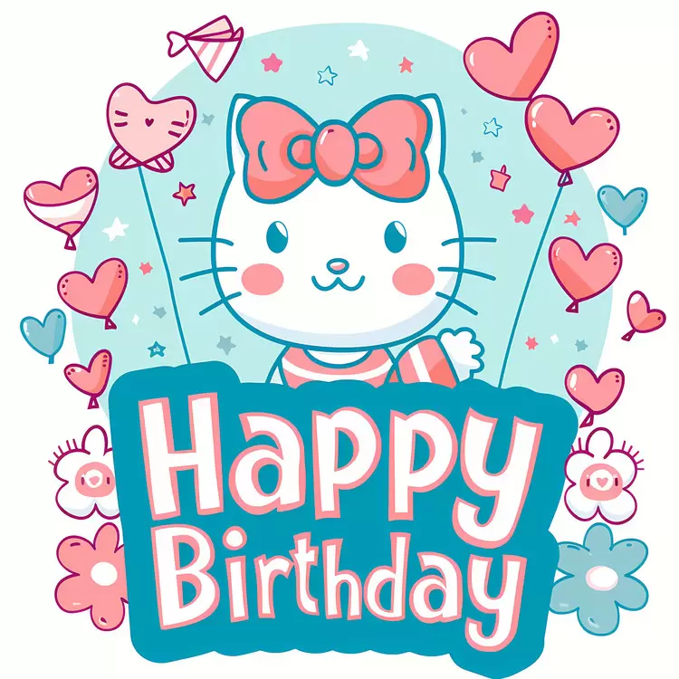 hellokitty Happy Birthday