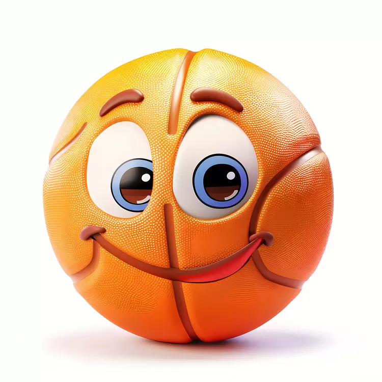 cartoon ball face