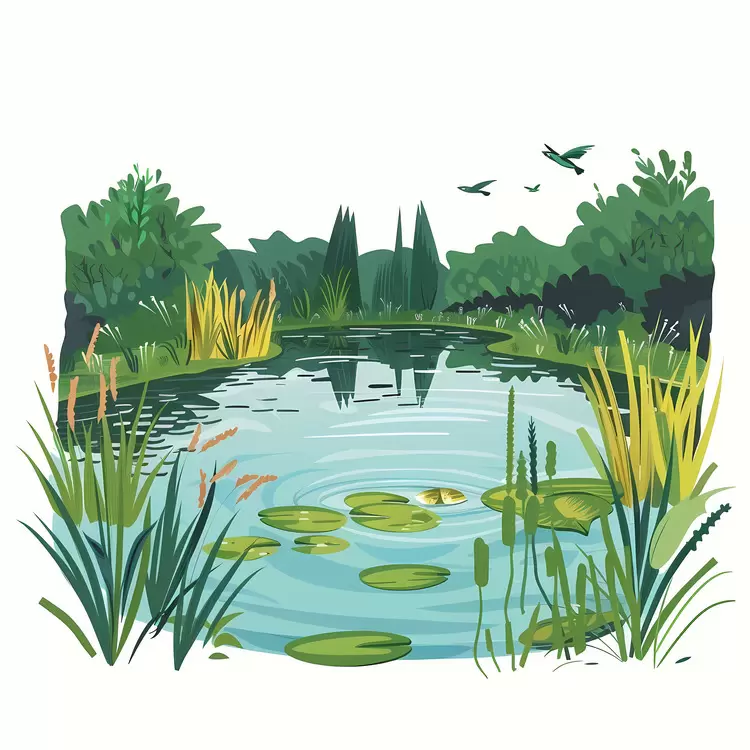 summer pond