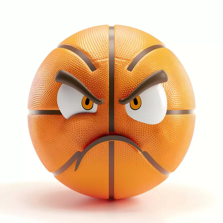 cartoon ball face