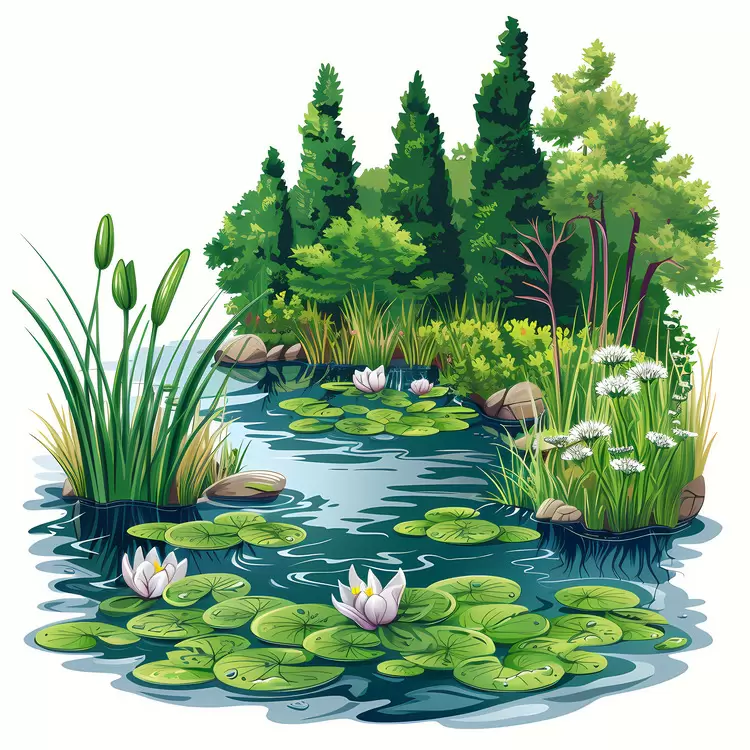 summer pond