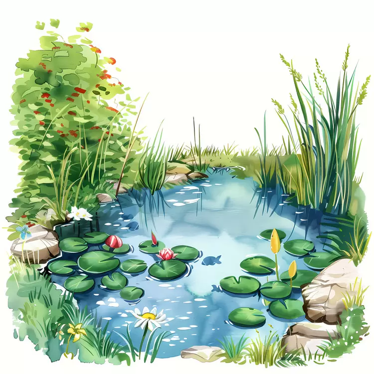 summer pond