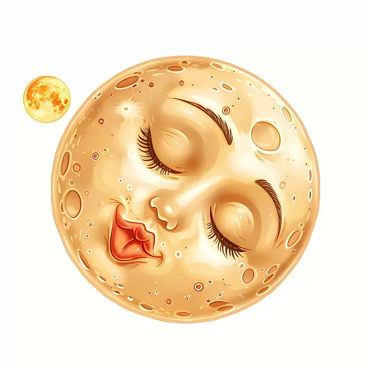 moon Face cartoon