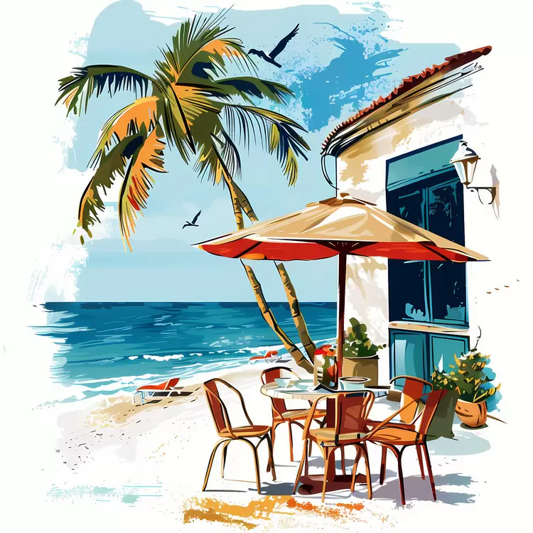 cafe beach