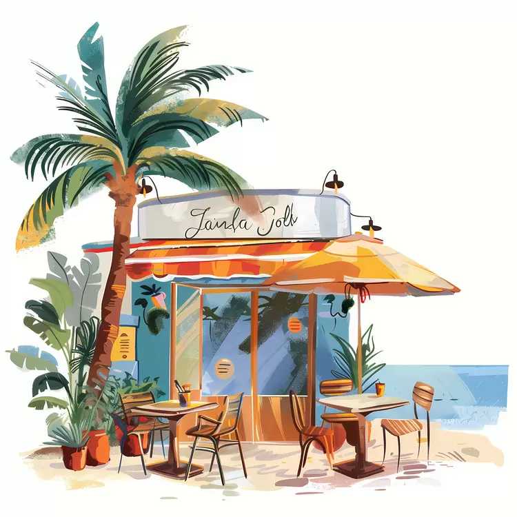 cafe beach